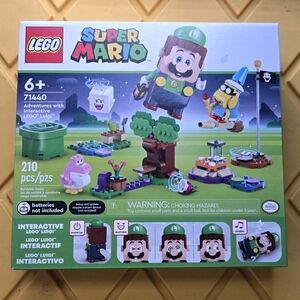 NEW LEGO Super Mario Luigi Interactive Set